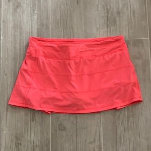 lululemon athletica Pace Rival Skirt Sz 12 Reg